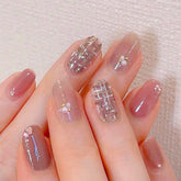 24pcs/Set Press On Nails JP2121